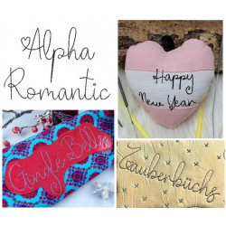 16. Dezember: Stickserie - Alpha Romantic